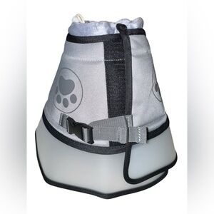 Romantic Bear Soft Dog Cone Collar Medium NWT